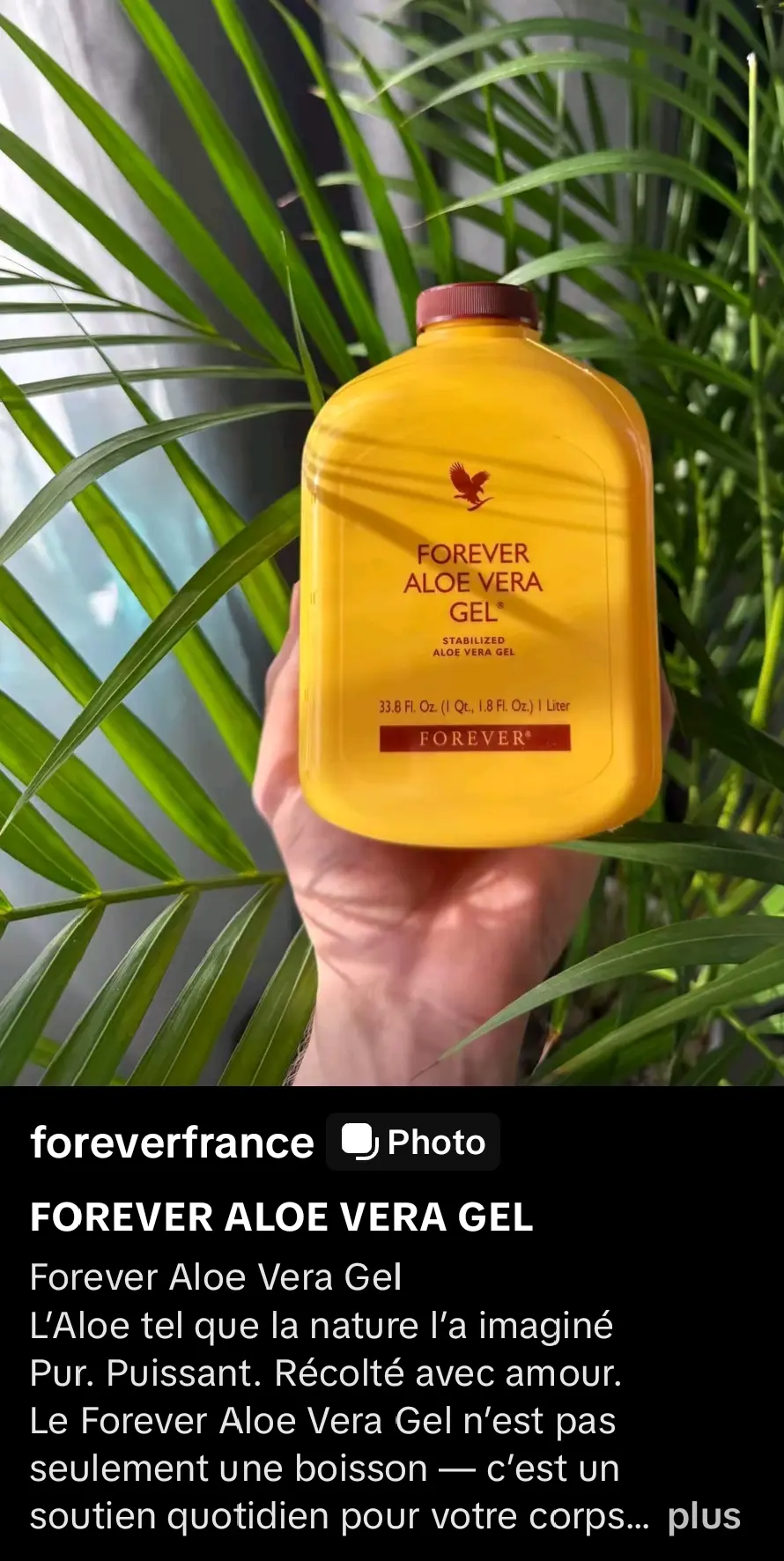 Forever Aloé Vera Gel contre Hemorroïde Interne