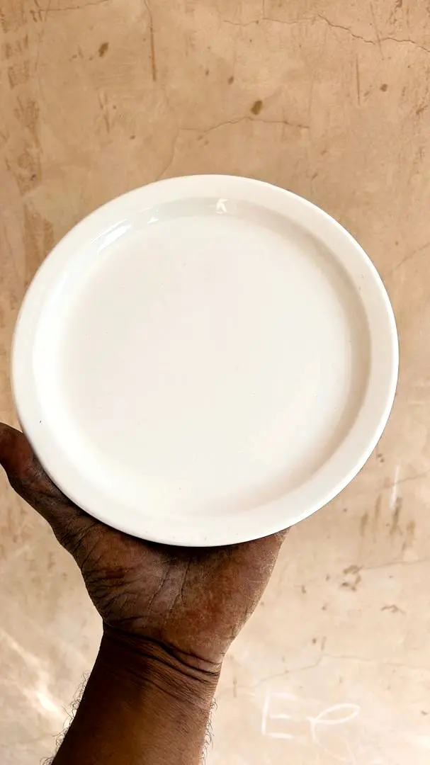 Petit format assiettes en porcelaine (Douzaine)