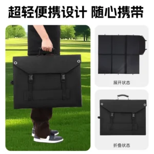 Panneau solaire pliable et portable de 200W