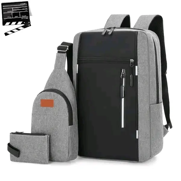 Sac à dos + Petit sac à manche + Porte feuille