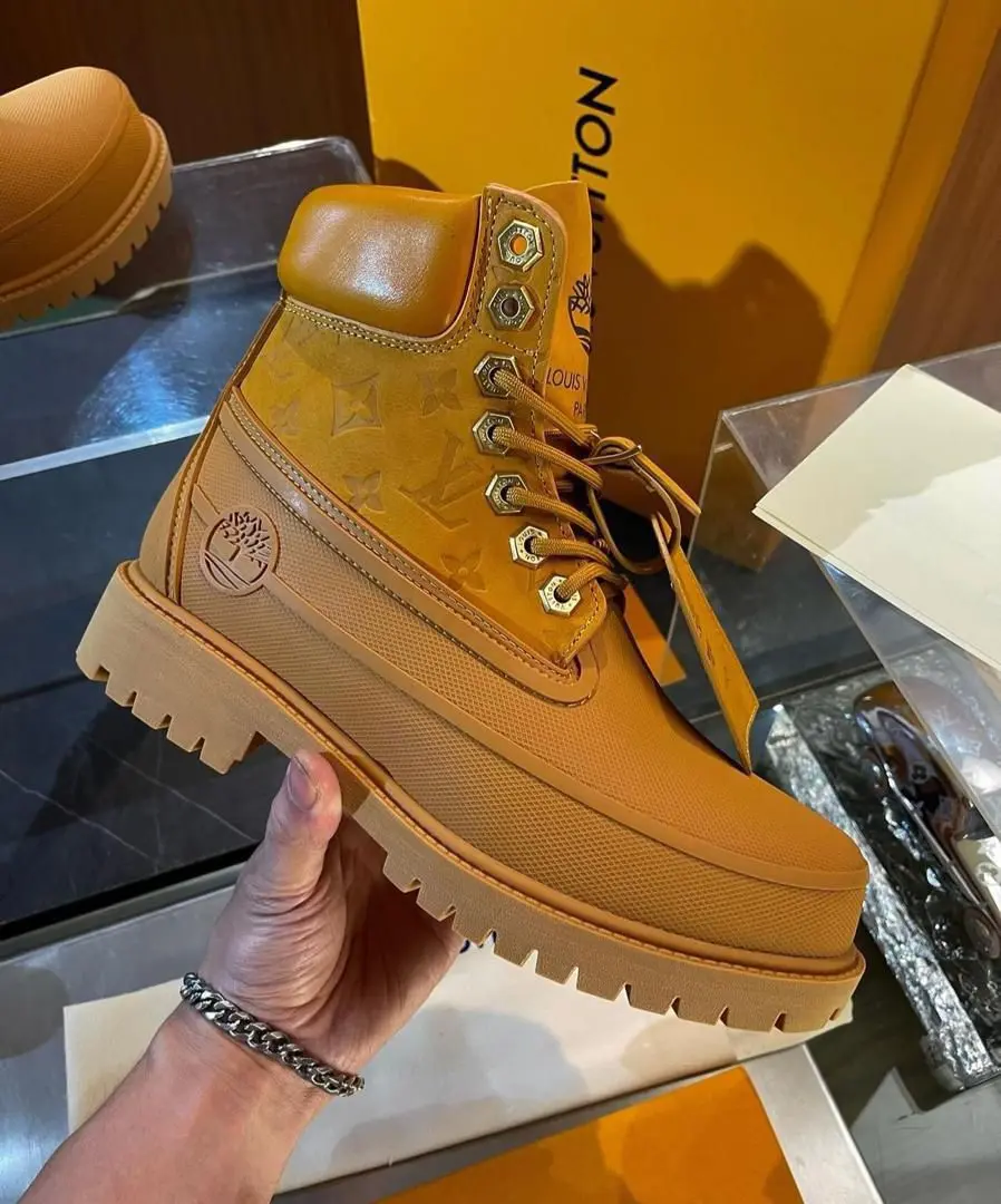Bottes Jaunes Louis Vuitton Timberland