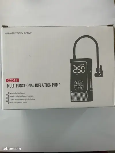 Pompe intelligente de gonflage de pneus et ballons CZX-11