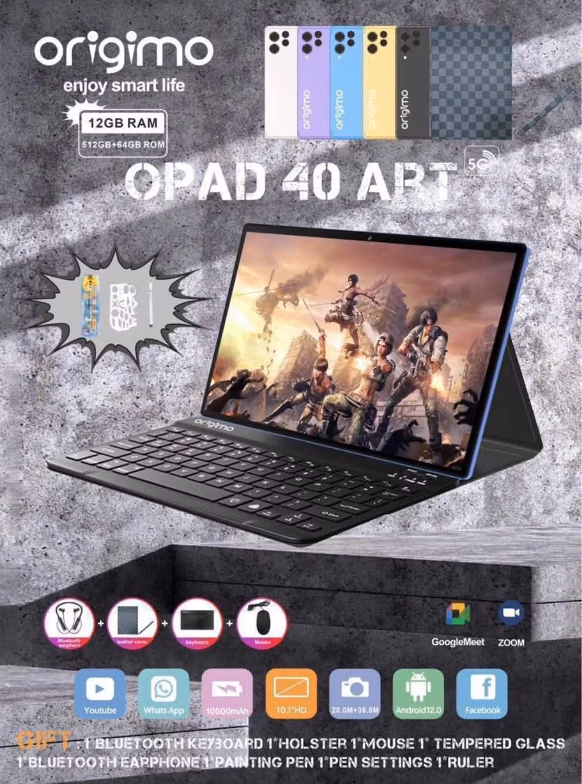 Tablette Origimo Opad40 Art