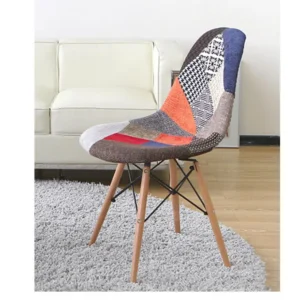 Chaise de style Eames Patchwork