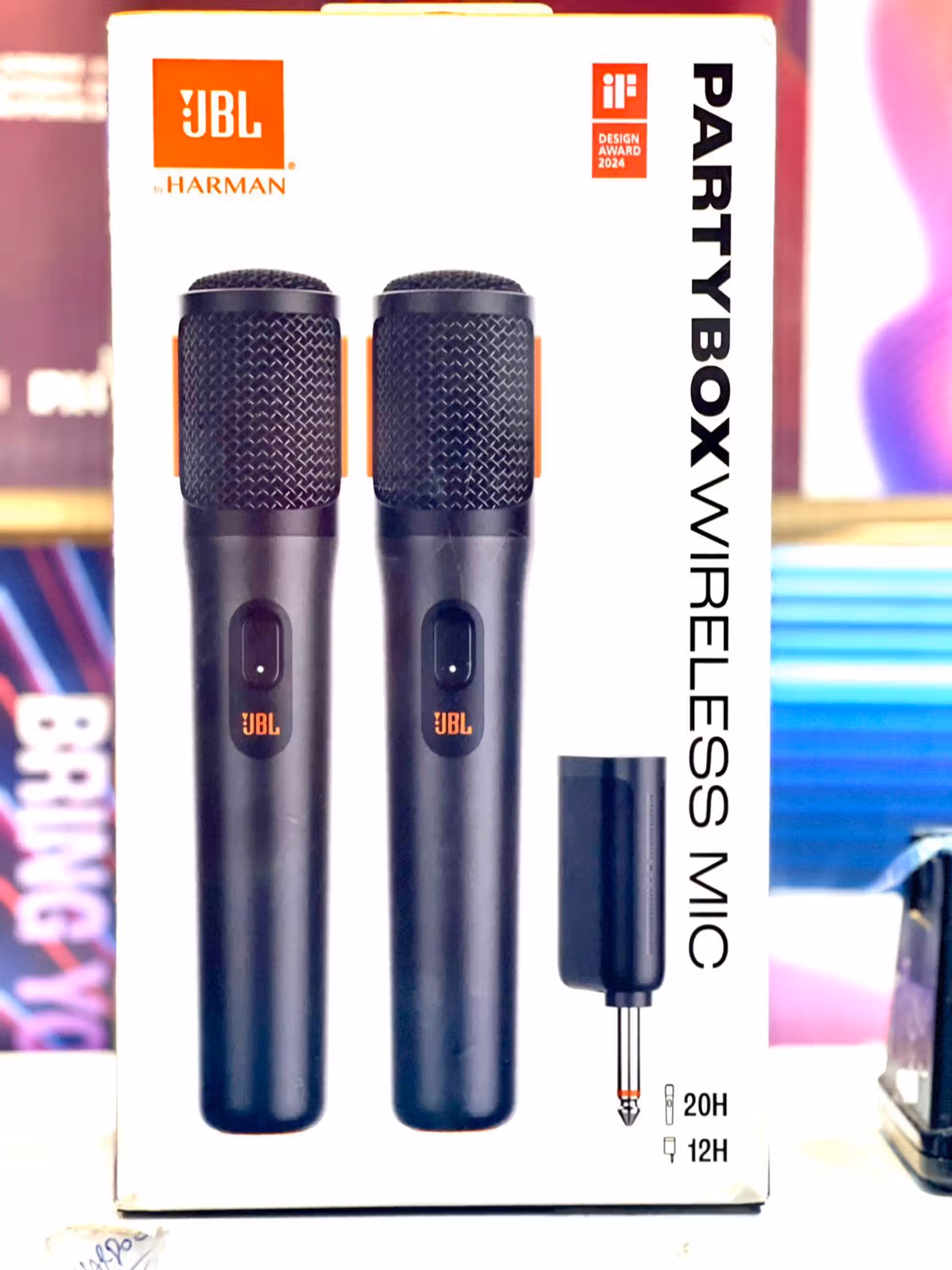 Kit de microphones sans fil JBL PartyBox