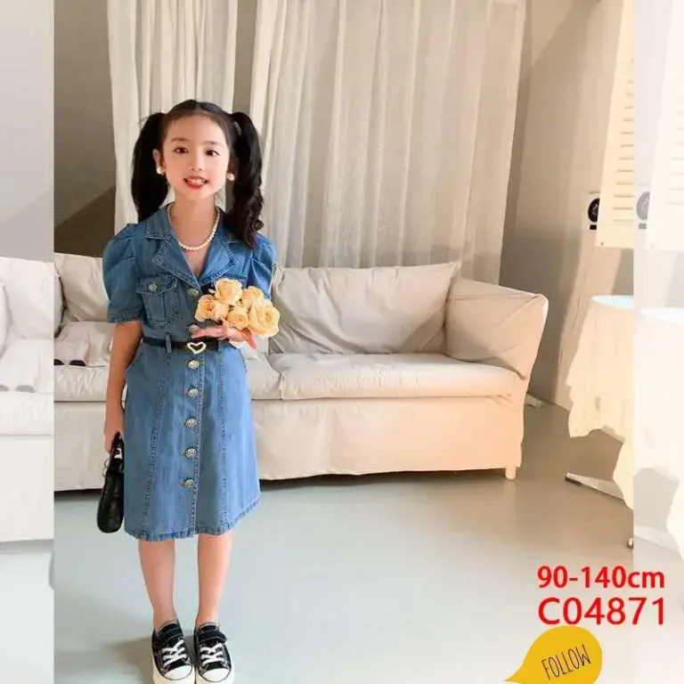 Robe en jeans pour enfants