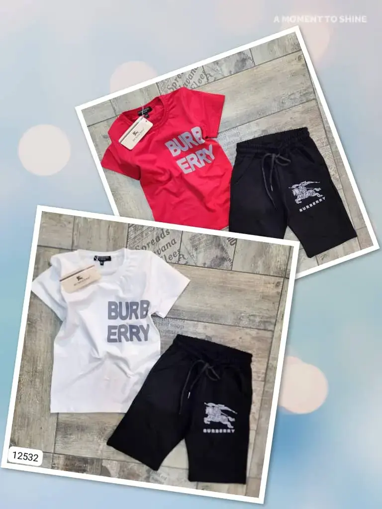 Ensembles t-shirt et short Burberry