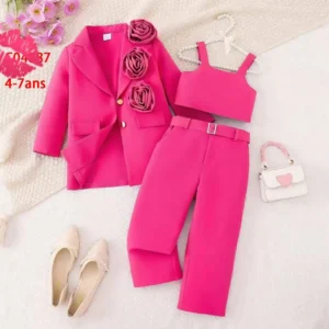 Ensemble costume trois pièces chic et tendance