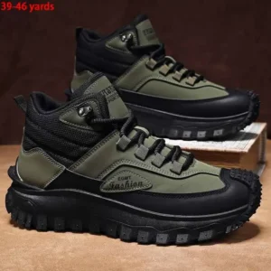 Baskets montantes épaisses ou bottes de randonnée