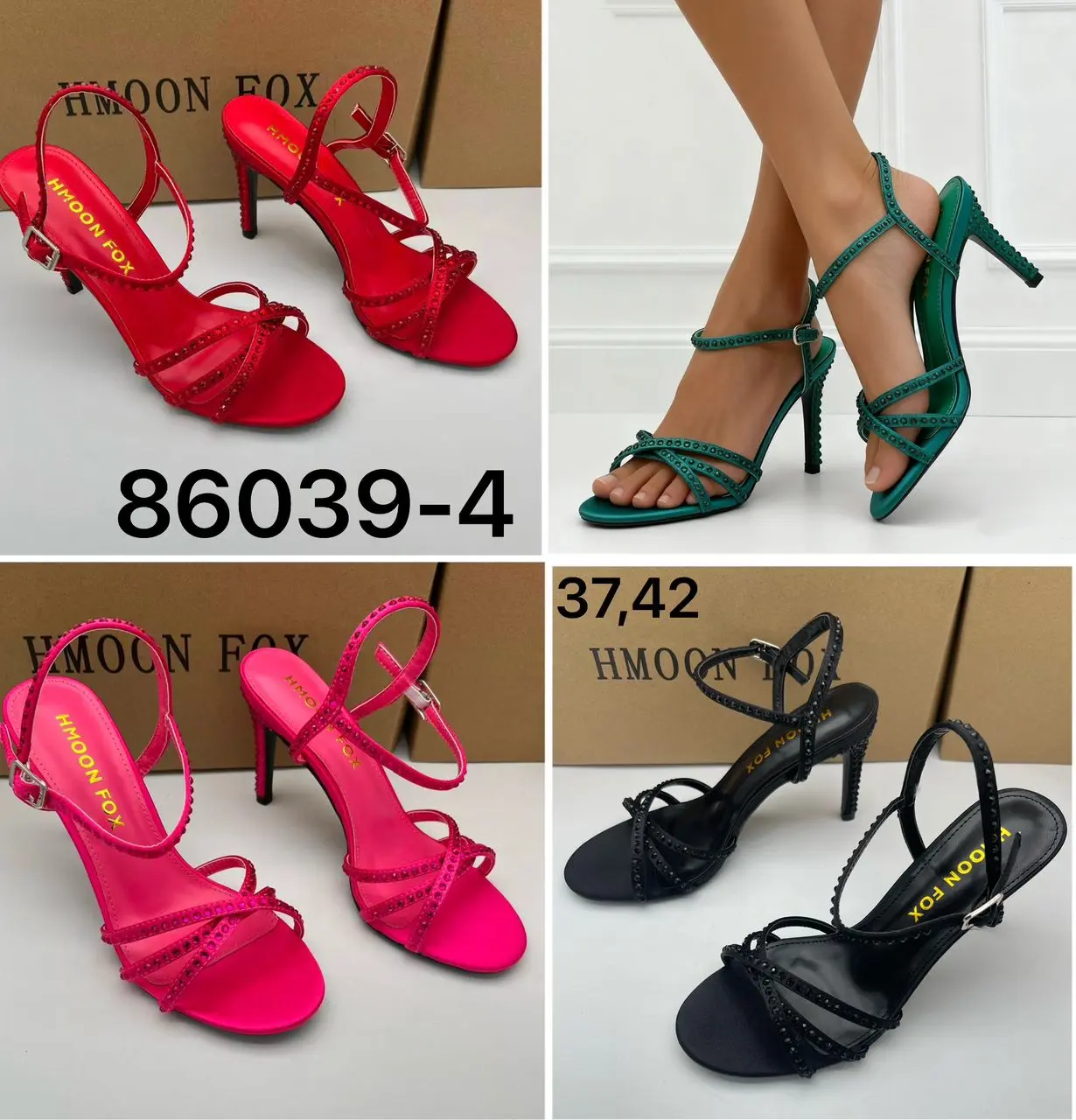 Sandales à talons haut