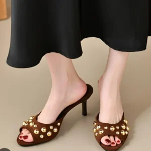 Chaussures talons aiguilles mules