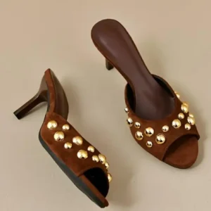 Chaussures talons aiguilles mules