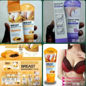 Crème Kiss Beauty Plump Round Breast Enhancement Cream