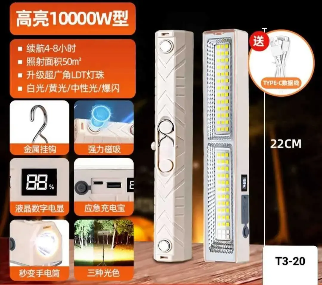 Lampes LED multifonctions rechargeables