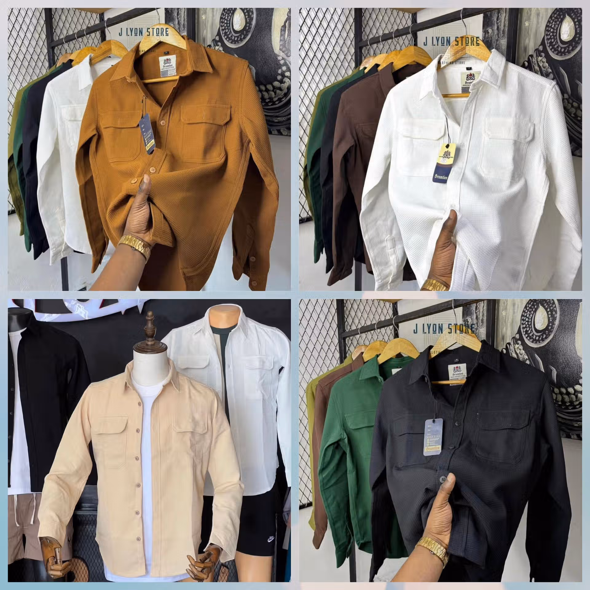 Chemises à manches longues