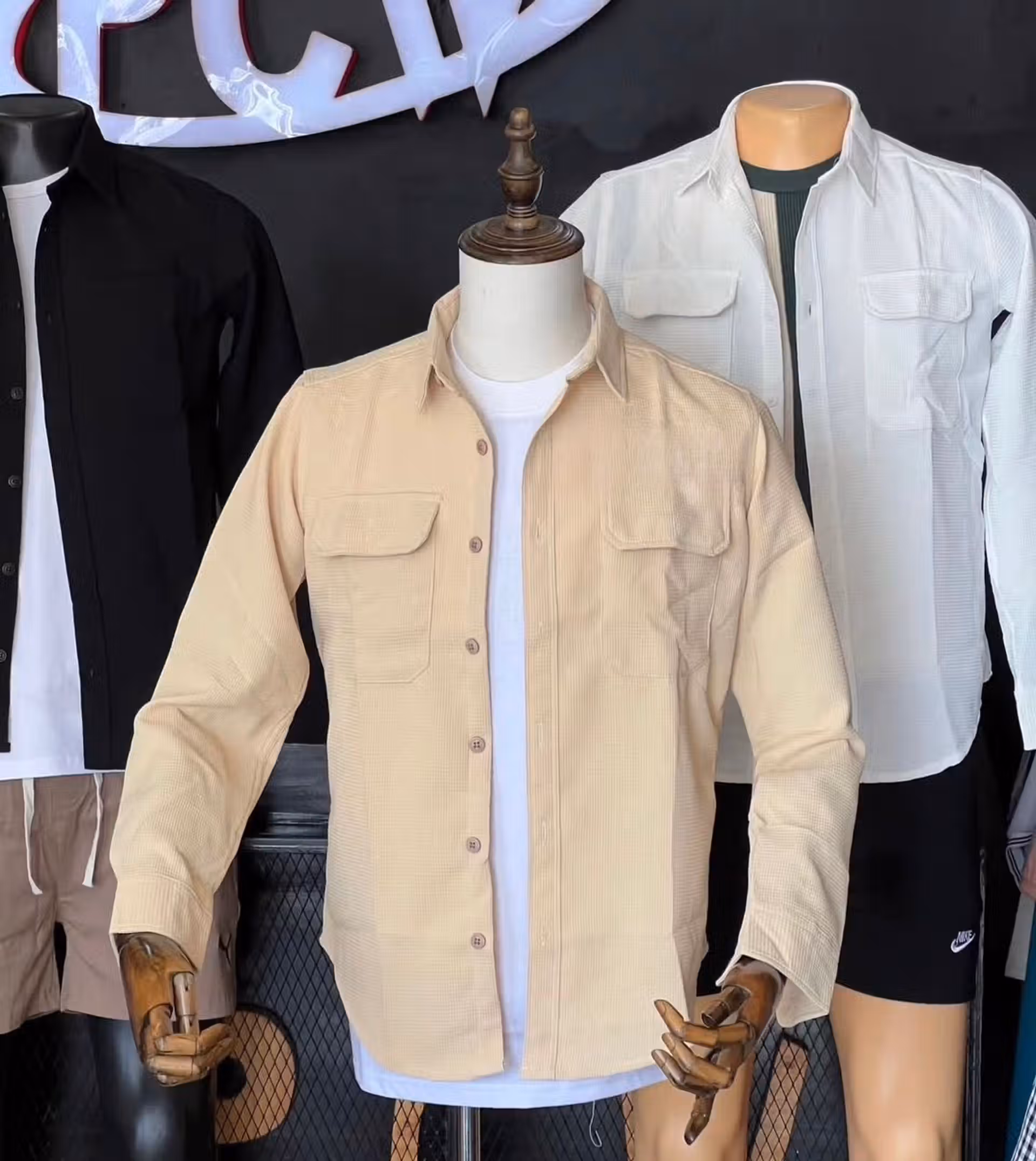 Chemises à manches longues