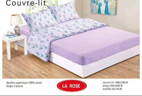Parure de lit LA ROSE
