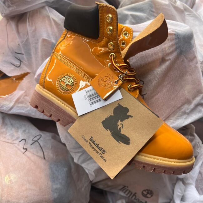 Bottes jaunes Timberland